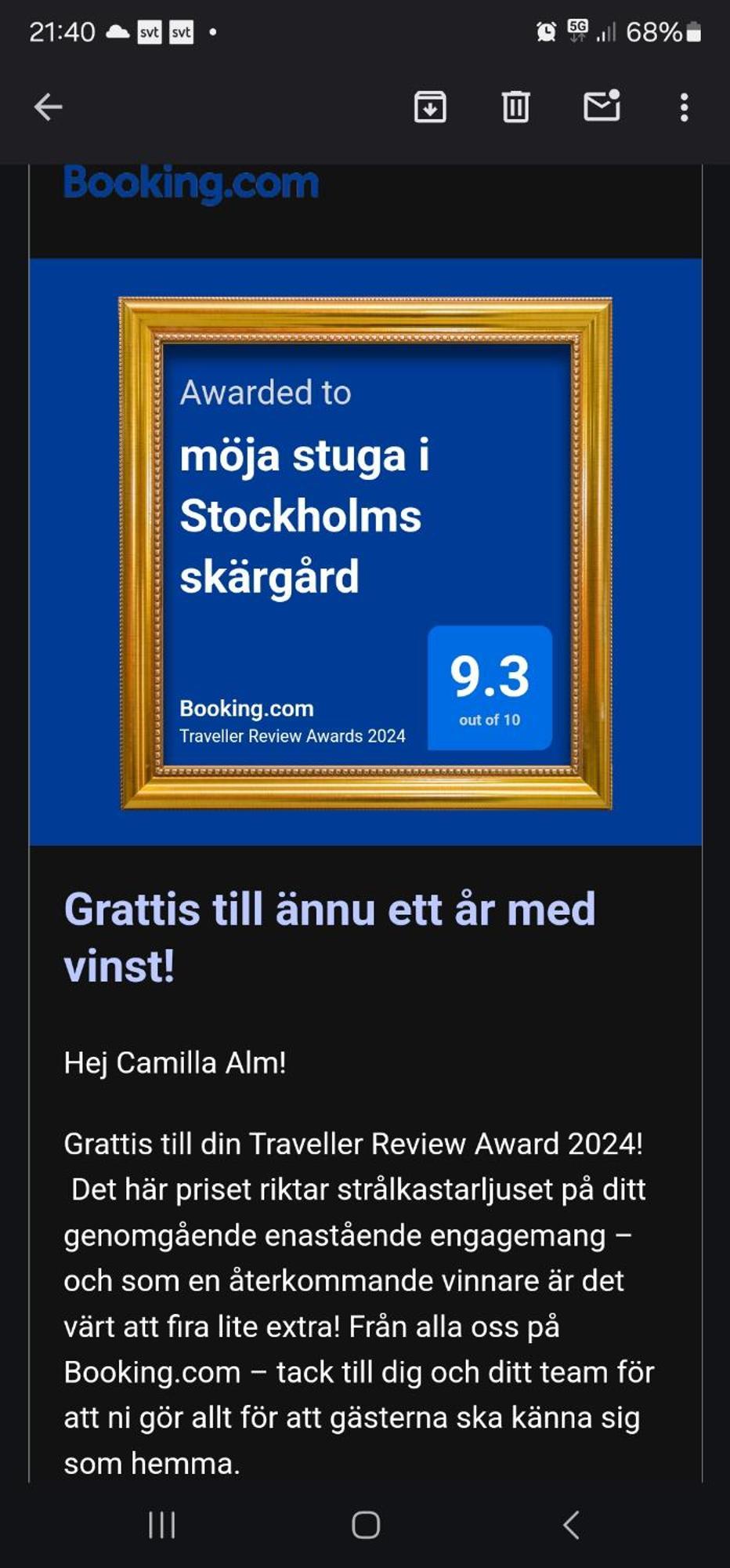 Moeja Stuga I Stockholms Skaergard Zewnętrze zdjęcie